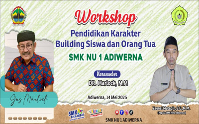 parenting dan pendidikan karakter di SMK NU 1 Adiwerna